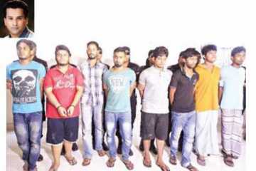 ৯ জন ৮ দিনের, ৪ জন ৫ দিনের রিমান্ডে